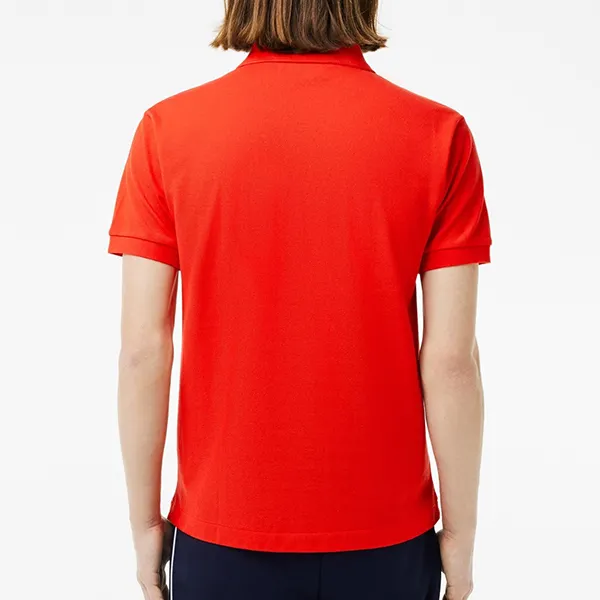 Áo Polo Nam Lacoste Classic Fit Polo Shirt L1212 F8M Màu Đỏ Cam Tươi Size 5