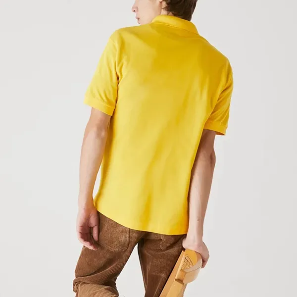 Áo Polo Nam Lacoste Classic Fit Polo Shirt L1212 US3 Màu Vàng Đậm Size 4 - Thời trang - Vua Hàng Hiệu