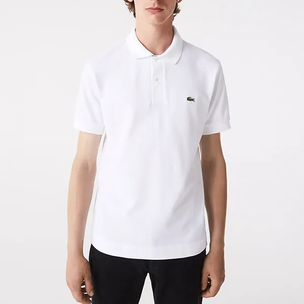 Áo Polo Nam Lacoste Classic Fit Polo Shirt L1221 001 Màu Trắng Size 3 - Thời trang - Vua Hàng Hiệu
