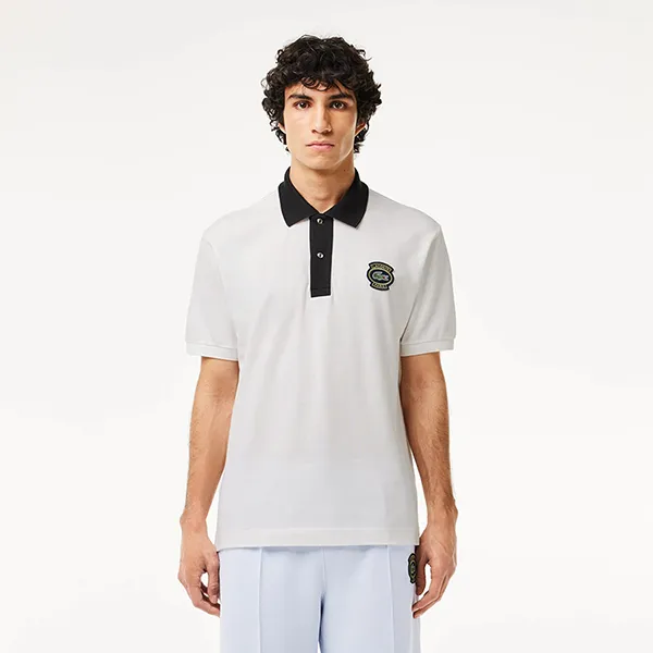 Áo Polo Nam Lacoste L.12.12 Classic Style With Badge Polo Shirt PH7369 8LP Màu Trắng Size 4 - Thời trang - Vua Hàng Hiệu