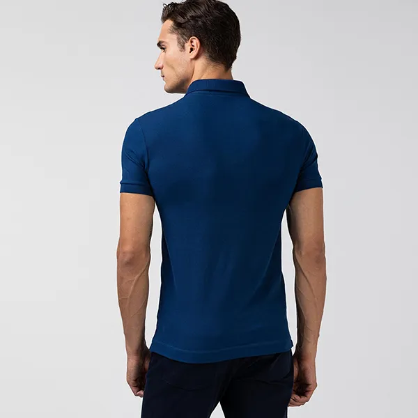 Áo Polo Nam Lacoste Men's Paris Regular Fit Stretch Piqué Shirt PH5522 HBM Màu Xanh Biển Đậm Size 3 - Thời trang - Vua Hàng Hiệu