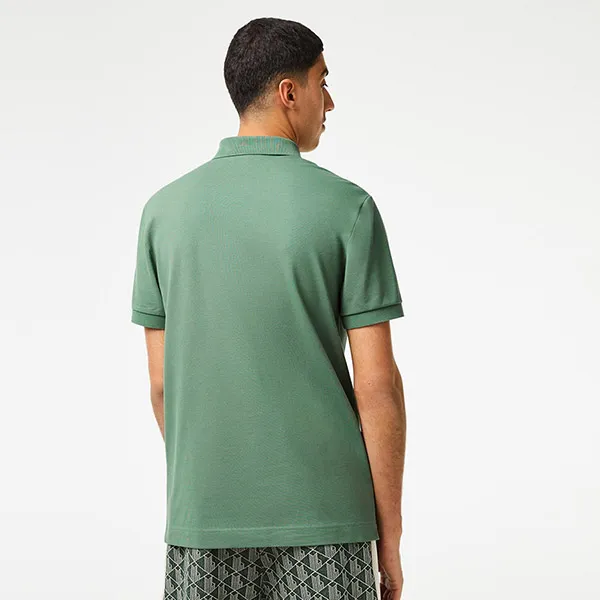 Áo Polo Nam Lacoste Men's Paris Regular Fit Stretch Piqué Shirt PH5522 KX5 Màu Xanh Lá Size 4 - Thời trang - Vua Hàng Hiệu