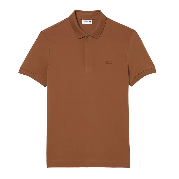 Áo Polo Nam Lacoste Regular Fit PH5522 LFA Màu Nâu Size 2