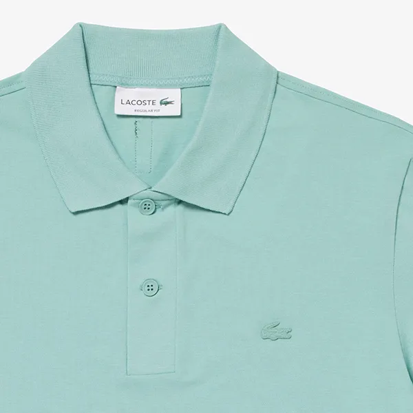 Áo Polo Nam Lacoste Regular Fit Piqué Shirt PH8361 3A4 Màu Xanh Ngọc Size 4