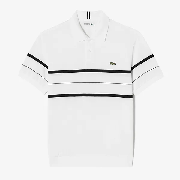 Áo Polo Nam Lacoste Regular Fit Polo Shirt PH196E 001 Màu Trắng Size 4 - Thời trang - Vua Hàng Hiệu
