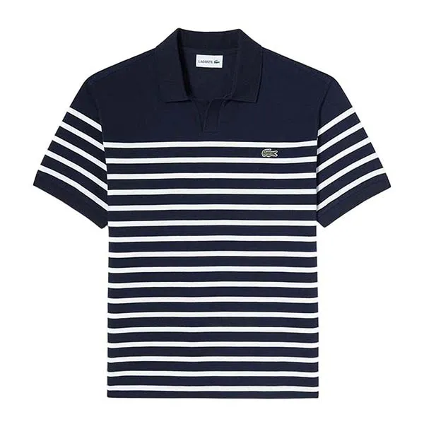 Áo Polo Nam Lacoste Regular Fit Polo Shirt PH286E 166 (PH3111 166) Màu Xanh Navy Size 3