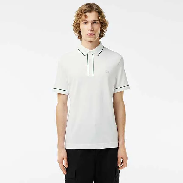 Áo Polo Nam Lacoste Regular Fit Smart Paris PH0796 001 Màu Trắng Size 3 - Thời trang - Vua Hàng Hiệu