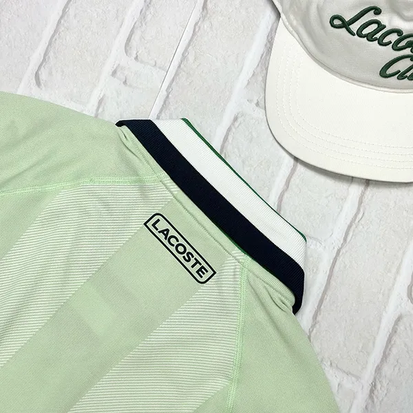 Áo Polo Nam Lacoste Sport DH6441 GY1 Màu Xanh Lá Mạ Size M - Thời trang - Vua Hàng Hiệu