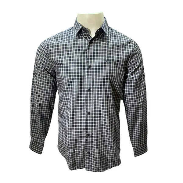 Áo Sơ Mi Dài Tay Nam Armani Exchange 6LZC06 ZNMIZ - GC03 Màu Kẻ Xanh Caro Size XS - Thời trang - Vua Hàng Hiệu