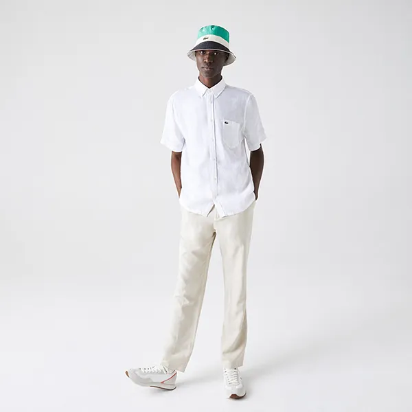 Áo Sơ Mi Nam Lacoste Regular Fit CH4991 001 Màu Trắng Size 38 - Thời trang - Vua Hàng Hiệu