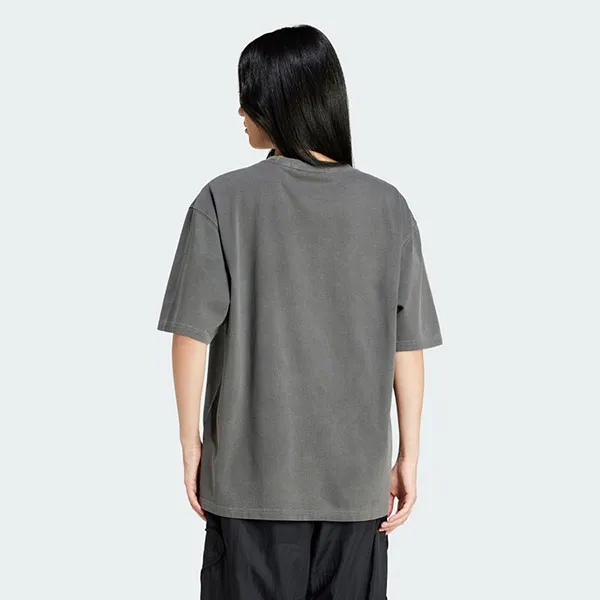 Áo Thun Nữ Adidas Washed Trefoil Black IN2268 Tshirt Màu Đen Size XS