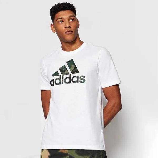 Áo Thun Nam Adidas Essentials Camouflage Print T-Shirt GK9635 Màu Trắng Size XL - Thời trang - Vua Hàng Hiệu