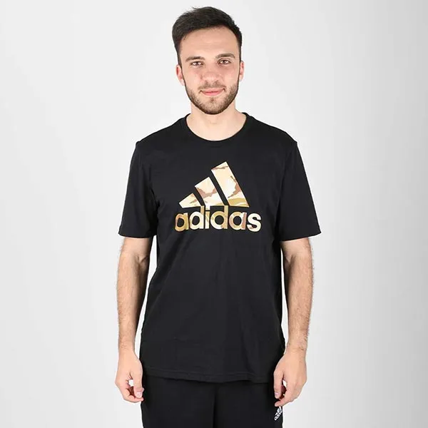Áo Thun Nam Adidas Essentials Camouflage Print T-Shirt GK9636 Màu Đen Size M - Thời trang - Vua Hàng Hiệu