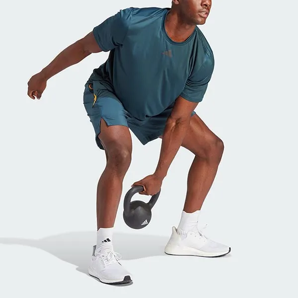 Áo Thun Nam Adidas Hiit Slogan Training Tshirt IL7005 Màu Xanh Size S - Thời trang - Vua Hàng Hiệu