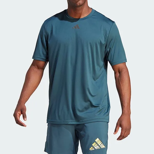 Áo Thun Nam Adidas Hiit Slogan Training Tshirt IL7005 Màu Xanh Size S - Thời trang - Vua Hàng Hiệu