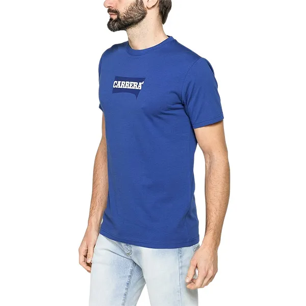Áo Thun Nam Carrera Jeans BASIC IN LOGO T-Shirt 801P0047A_661 Màu Xanh Dương Size S - Thời trang - Vua Hàng Hiệu