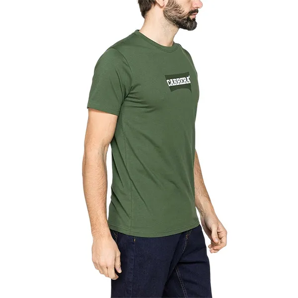 Áo Thun Nam Carrera Jeans BASIC IN LOGO T-Shirt 801P0047A_776 Màu Xanh Rêu Size S - Thời trang - Vua Hàng Hiệu