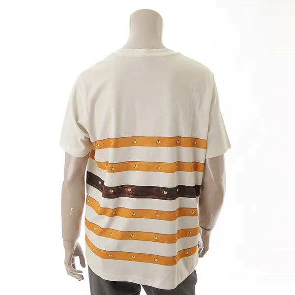 Áo Thun Nam Louis Vuitton LV Time Trunk Belt Pattern Tshirt White Màu Trắng Họa Tiết Size XL - Thời trang - Vua Hàng Hiệu