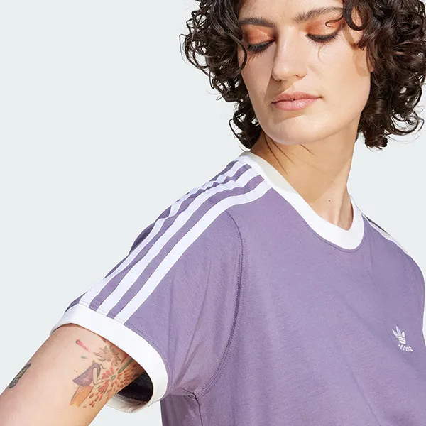 Áo Thun Nữ Adidas Adicolor Classics 3-Stripes Tee IL3868 Màu Tím Size S - Thời trang - Vua Hàng Hiệu