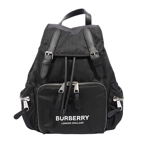 Balo Burberry Nylon Backpack MD Rucksack Black Màu Đen - Túi xách - Vua Hàng Hiệu