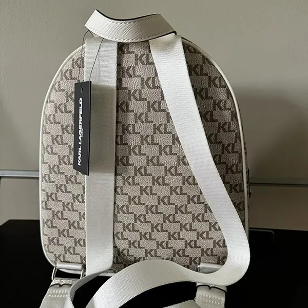 Balo Karl Lagerfeld Paris Backpack Kem Nâu