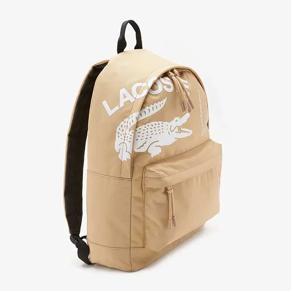 Balo Lacoste Contrast Branded Backpack NH4042NZ K86 Màu Be