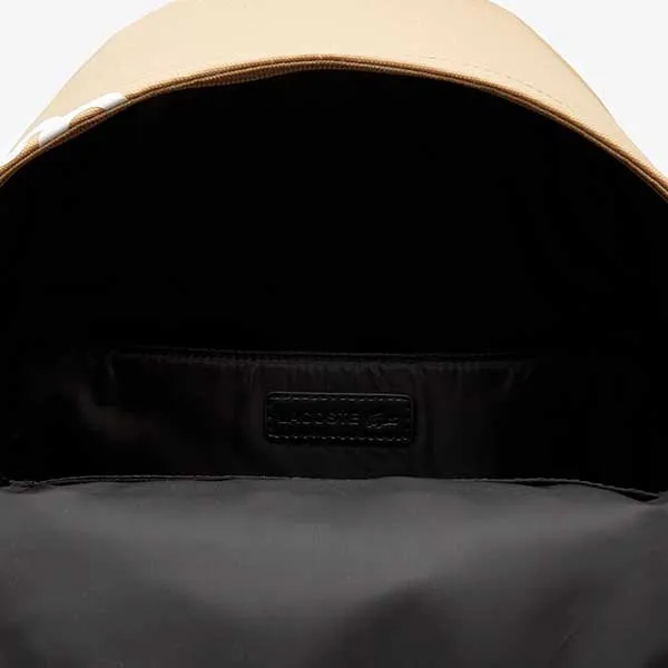 Balo Lacoste Contrast Branded Backpack NH4042NZ K86 Màu Be