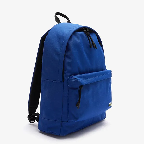 Balo Lacoste Neocroc Canvas Backpack NH2677NE H21 Màu Xanh Blue