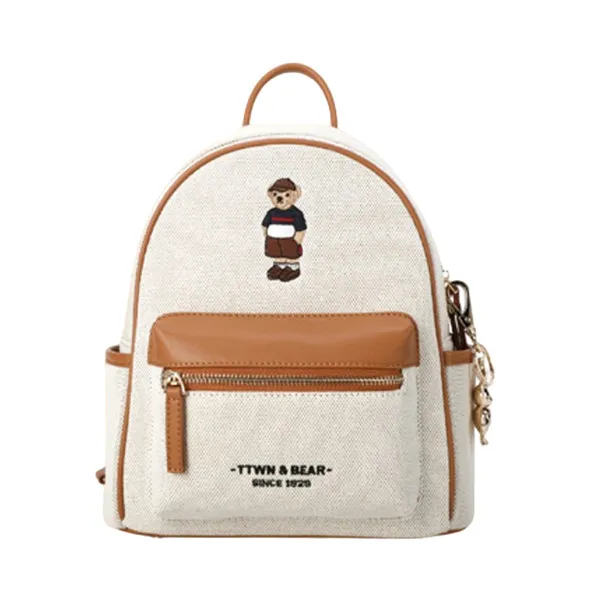 Balo Nữ TTWN BEAR TN3488 Màu Be/Nâu Size M
