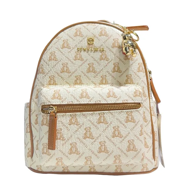 Balo Nữ TTWN BEAR TN3375 Màu Trắng/Nâu Size M