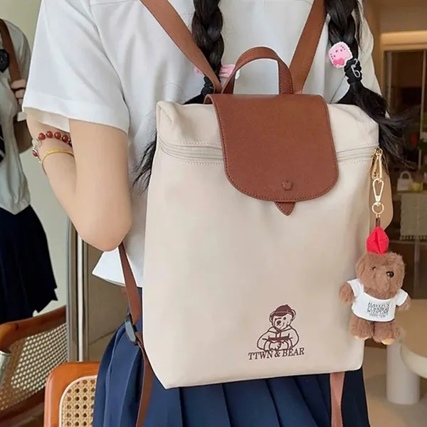 Balo Nữ TTWN BEAR TN3765 Màu Be Nâu