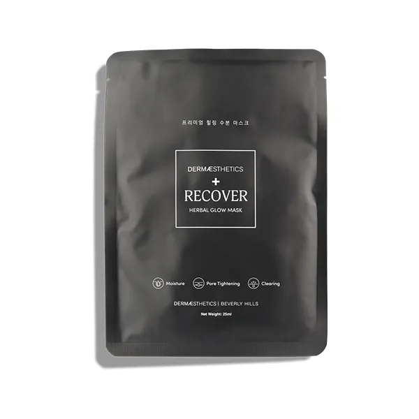 Combo 5 Miếng Mặt Nạ Giấy Dưỡng Ẩm Se Khít Lỗ Chân Lông DBH Recover Herbal Glow Mask (25ml x 5)