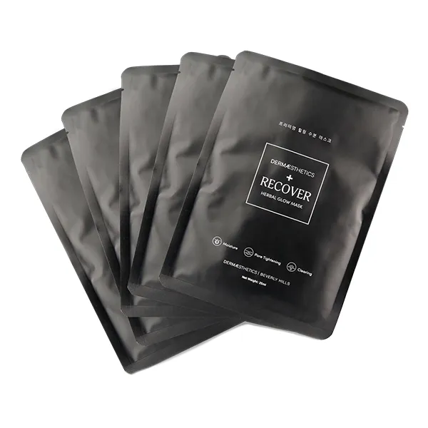 Combo 5 Miếng Mặt Nạ Giấy Dưỡng Ẩm Se Khít Lỗ Chân Lông DBH Recover Herbal Glow Mask (25ml x 5)