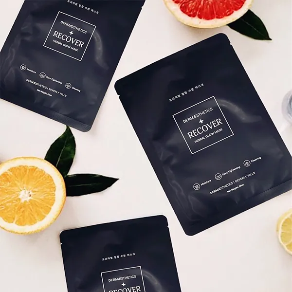 Combo 5 Miếng Mặt Nạ Giấy Dưỡng Ẩm Se Khít Lỗ Chân Lông DBH Recover Herbal Glow Mask (25ml x 5)