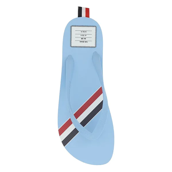 Dép Xỏ Ngón Thom Browne Rwb Flip Flop Slippers In Light Blue Màu Xanh Dương Size 40 - Dép - Vua Hàng Hiệu