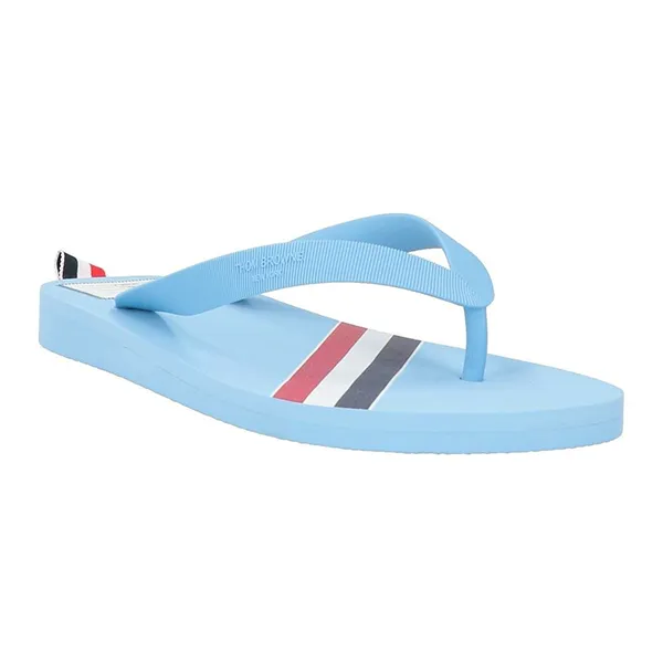 Dép Xỏ Ngón Thom Browne Rwb Flip Flop Slippers In Light Blue Màu Xanh Dương Size 40 - Dép - Vua Hàng Hiệu