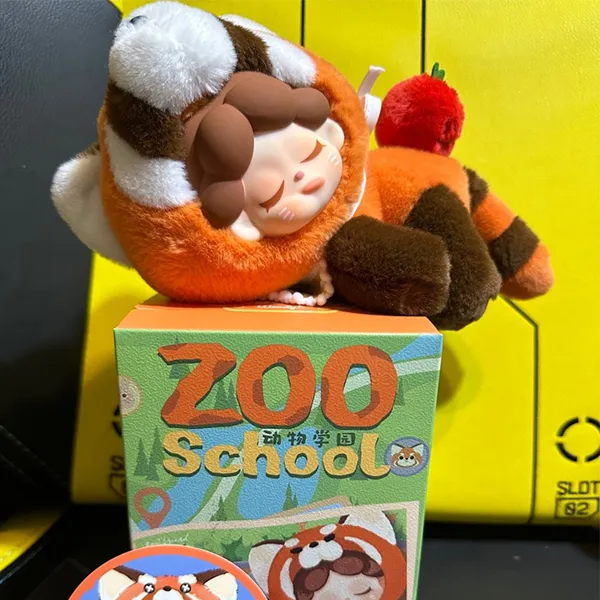 Móc Khóa Dodo Sugar Wendy Zoo School Red Panda Màu Nâu Cam - Phụ kiện - Vua Hàng Hiệu