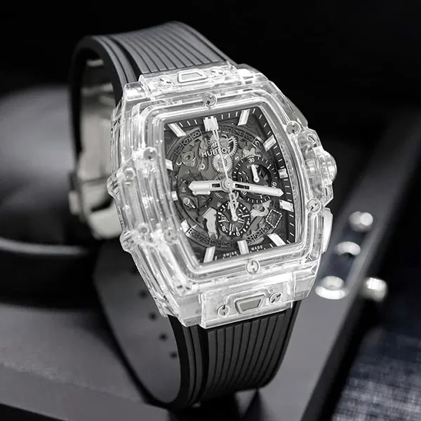 Đồng Hồ Hublot Spirit Of Big Bang Magic Sapphire 642.JX.0170.RX Màu Đen