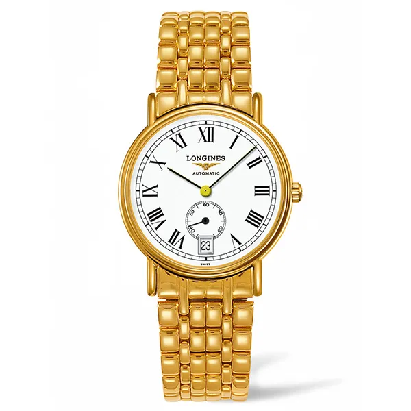 Đồng Hồ Longines Presence L4.804.2.11.8 Màu Vàng Gold
