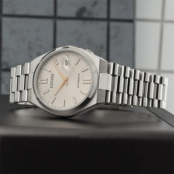 Đồng Hồ Nam Citizen Tsuyosa Mechanical NJ0151-88W Màu Bạc