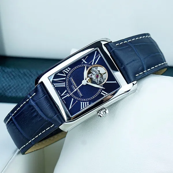 Đồng Hồ Nam Frederique Constant Carree FC-310MN4S36 Màu Xanh Navy Bạc