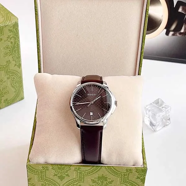 Đồng Hồ Nam Gucci G-Timeless Brown Dial Men’s Watch 40mm YA126318 Màu Nâu