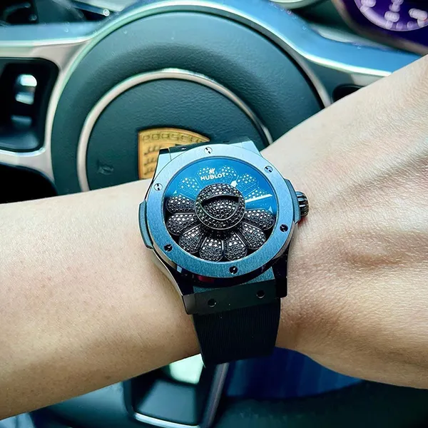 Đồng Hồ Nam Hublot Classic Fusion Takashi Murakami Limited 507.CX.9000.RX.TAK21 Màu Đen - Đồng hồ - Vua Hàng Hiệu