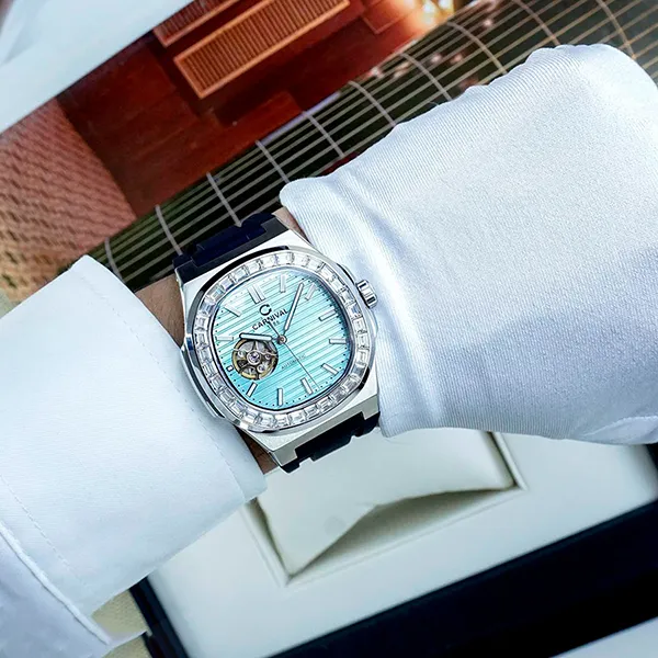 Đồng Hồ Nam I&W Carnival Automatic 8128G-VT-DCS-XDT Màu Đen Bạc - Đồng hồ - Vua Hàng Hiệu