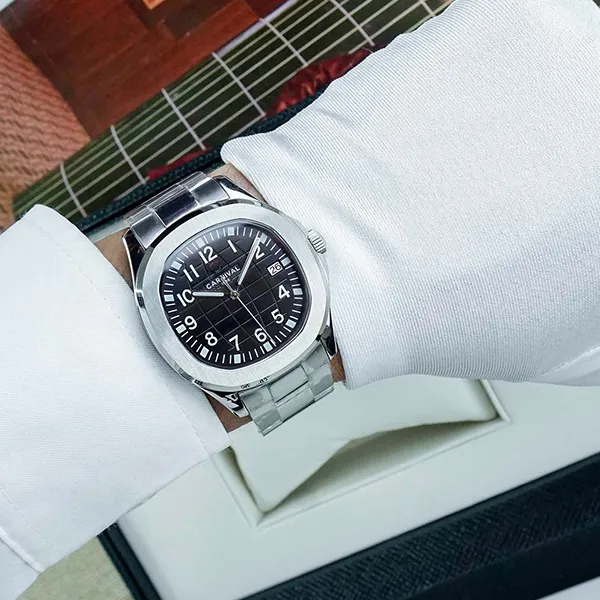 Đồng Hồ Nam I&W Carnival Automatic 8130G-VT-D Màu Bạc