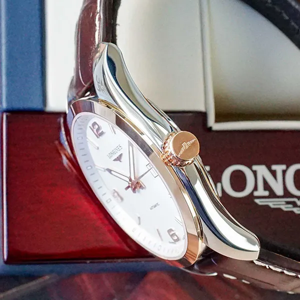 Đồng Hồ Nam Longines Conquest Classic L2.785.5.76.3 Màu Nâu Vàng