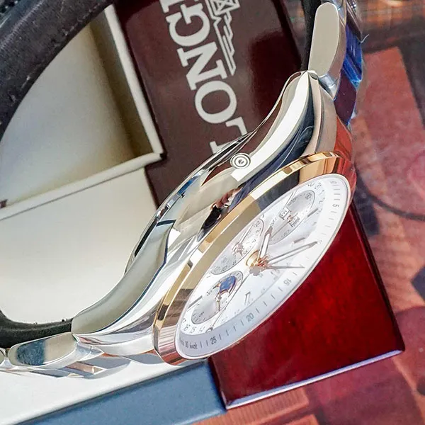 Đồng Hồ Nam Longines Conquest L2.798.5.72.7 Màu Vàng Bạc - Đồng hồ - Vua Hàng Hiệu
