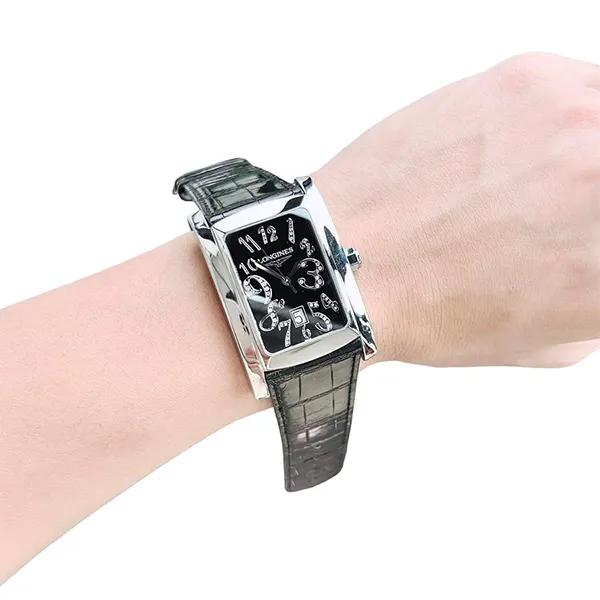 Đồng Hồ Nam Longines Dolce Vita Watch L5.686.4.57.2 Màu Đen