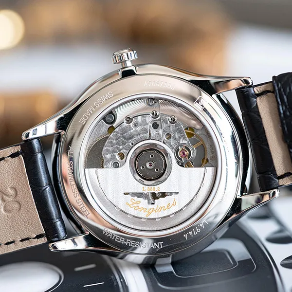 Đồng Hồ Nam Longines Flagship Watch L4.974.4.57.2 Màu Đen