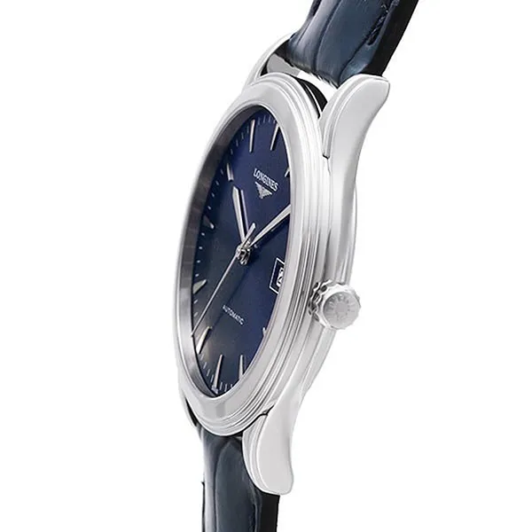 Đồng Hồ Nam Longines Flagship Watch L4.974.4.92.2 Màu Xanh Lam